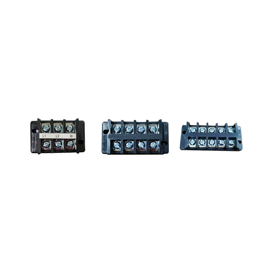 JX-3V/JX-4R/JX-5B 600V 10mm² klemrække med monteringshuller