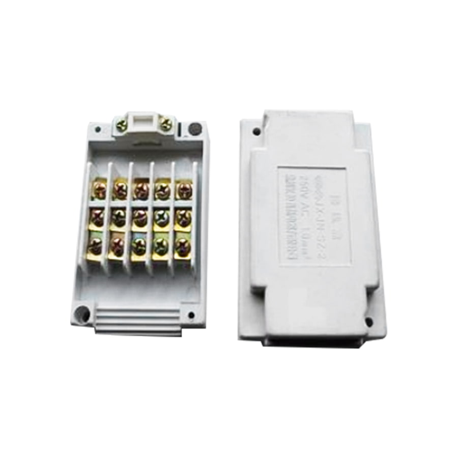 JX-JN-SZ-2 250V 1mm² Hvid 5-positions klemkasse